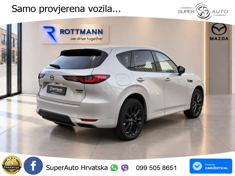 Mazda CX-60 2.5 e-Skyactiv (328 KS) AWD Automatic LED+GR SJED+ACC