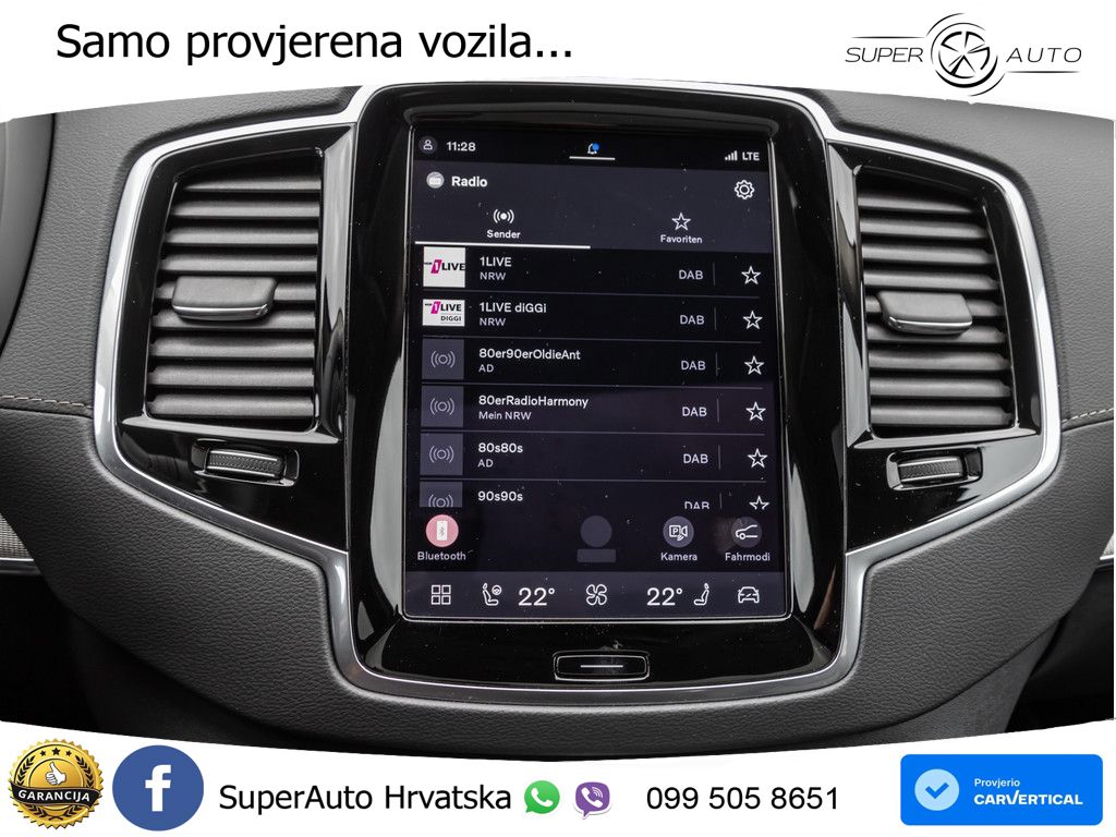Volvo XC90 2.0 B5 Diesel AWD Automatic LED+GR SJED+ACC
