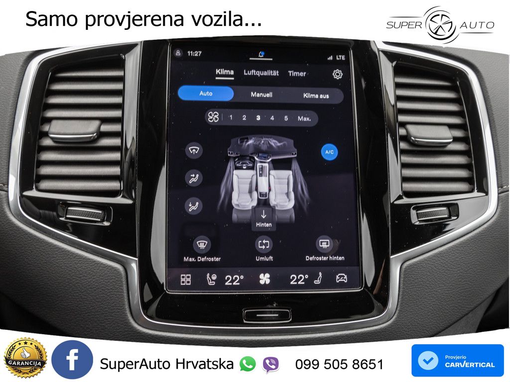 Volvo XC90 2.0 B5 Diesel AWD Automatic LED+GR SJED+ACC