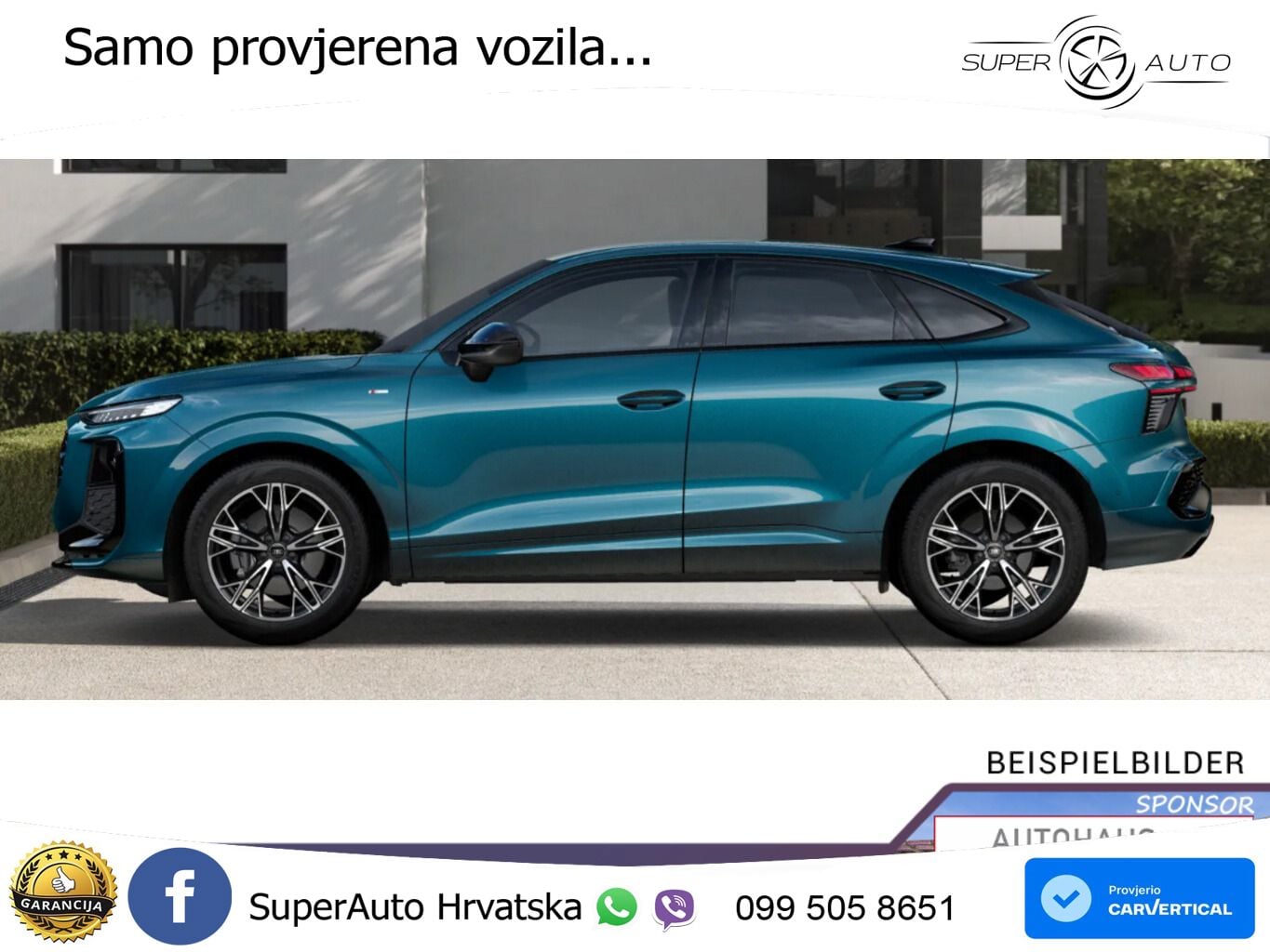 Audi Q3 Sportback 2.0 TDI (193 KS) quattro S tronic LED+GR SJED+ACC