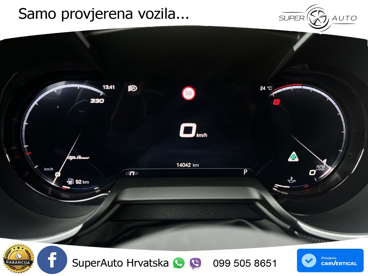 Alfa Romeo Stelvio Quadrifoglio 2.9 V6 Bi-Turbo (520 KS) Q4 Automatic LED+GR SJED+ACC