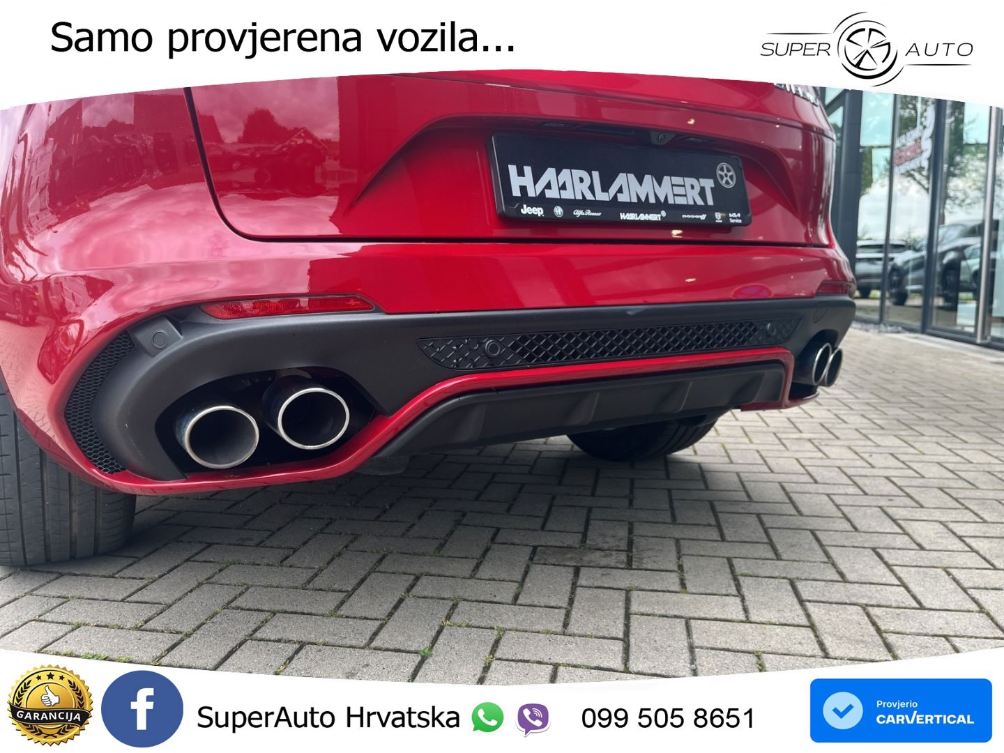 Alfa Romeo Stelvio Quadrifoglio 2.9 V6 Bi-Turbo (520 KS) Q4 Automatic LED+GR SJED+ACC