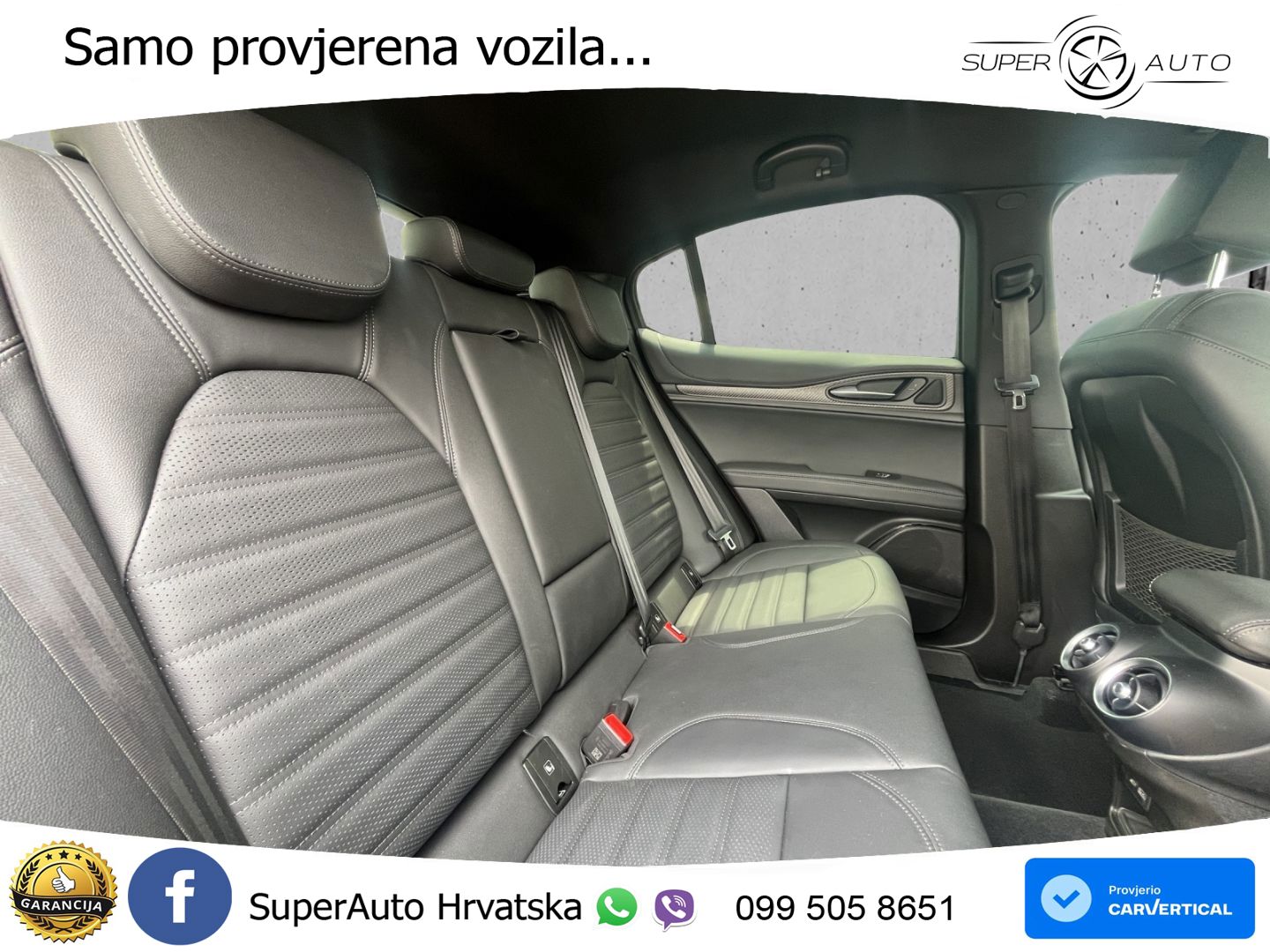 Alfa Romeo Stelvio Quadrifoglio 2.9 V6 Bi-Turbo (520 KS) Q4 Automatic LED+GR SJED+ACC