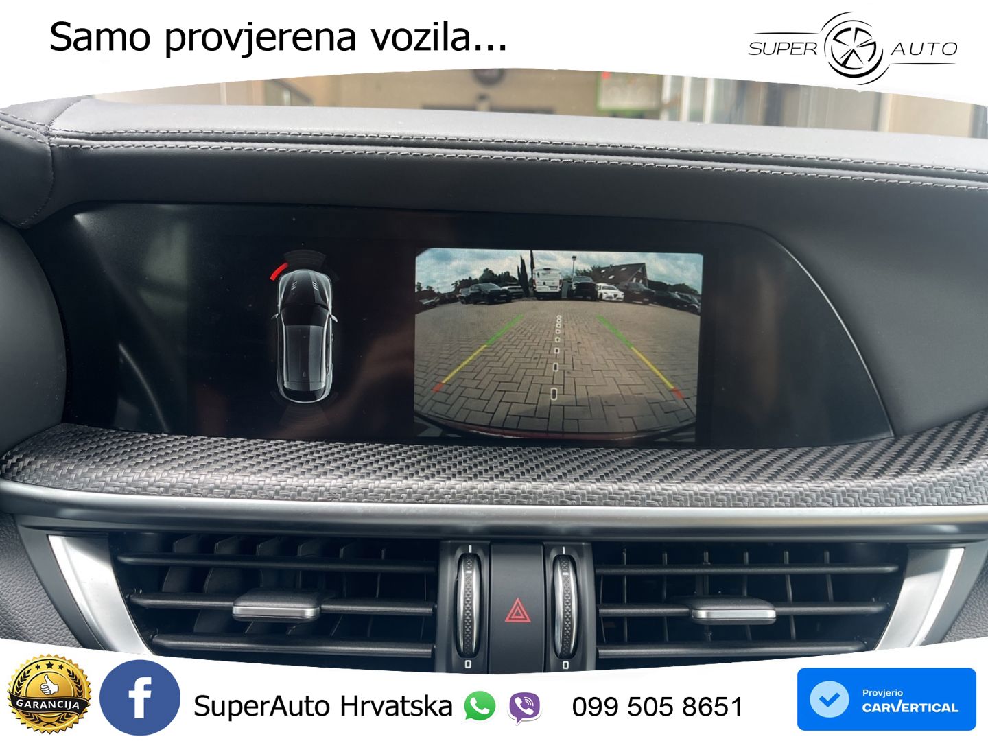Alfa Romeo Stelvio Quadrifoglio 2.9 V6 Bi-Turbo (520 KS) Q4 Automatic LED+GR SJED+ACC