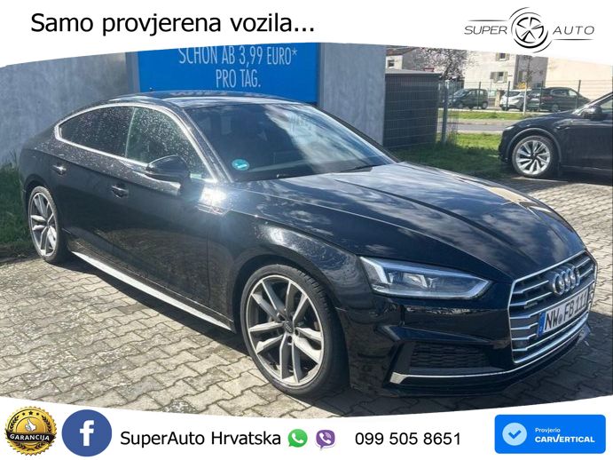 Audi A5 Sportback 50 TDI V6 (286 KS) quattro Tiptronic S line MATRIX+GR SJED+KAM