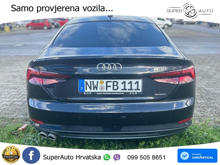 Audi A5 Sportback 50 TDI V6 (286 KS) quattro Tiptronic S line MATRIX+GR SJED+KAM