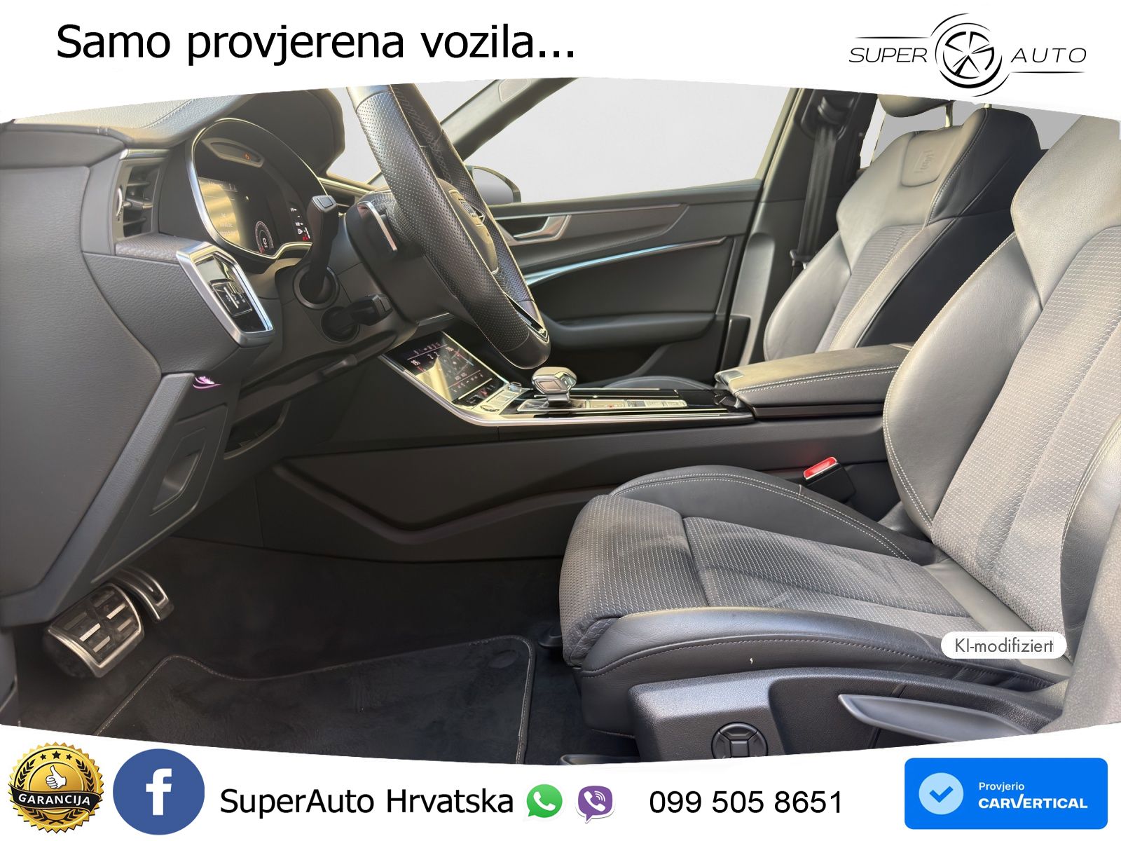 Audi A6 45 TDI V6 (245 KS) quattro ultra S tronic ZRAČNI+ACC+GR SJED+KAM+PANO