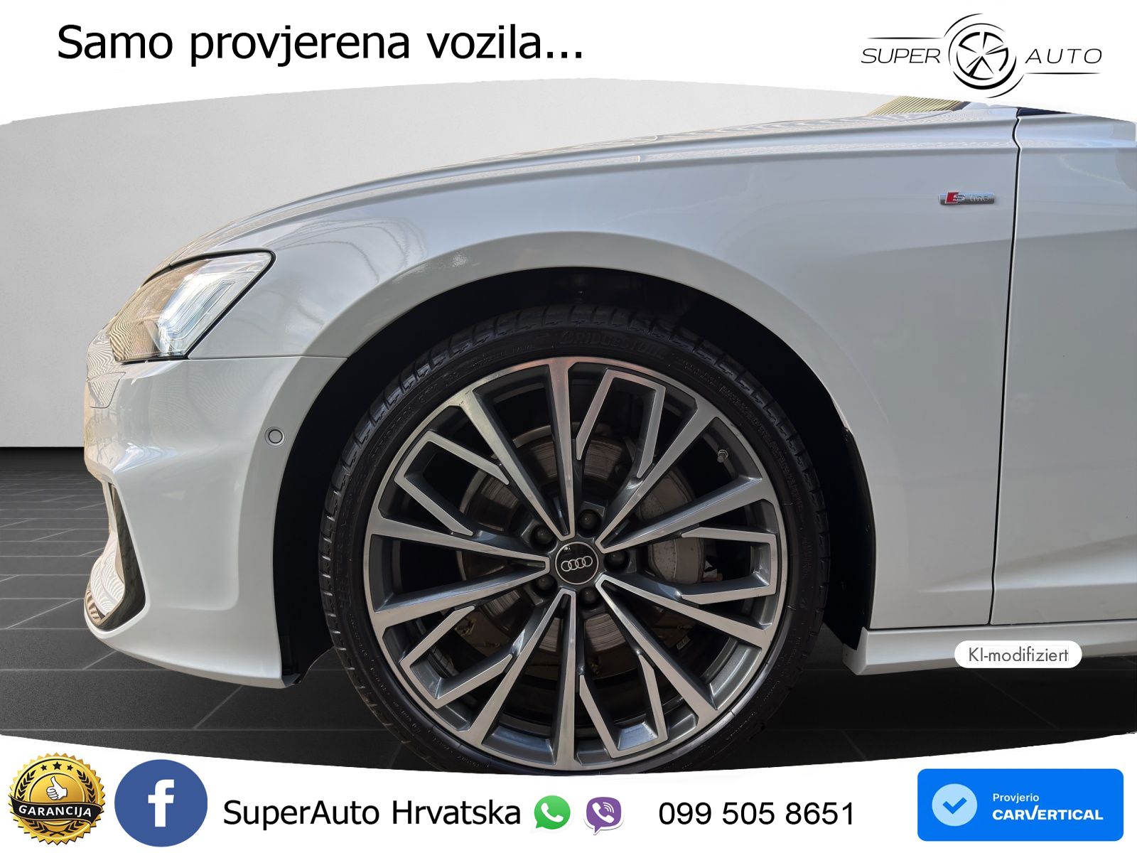 Audi A6 45 TDI V6 (245 KS) quattro ultra S tronic ZRAČNI+ACC+GR SJED+KAM+PANO