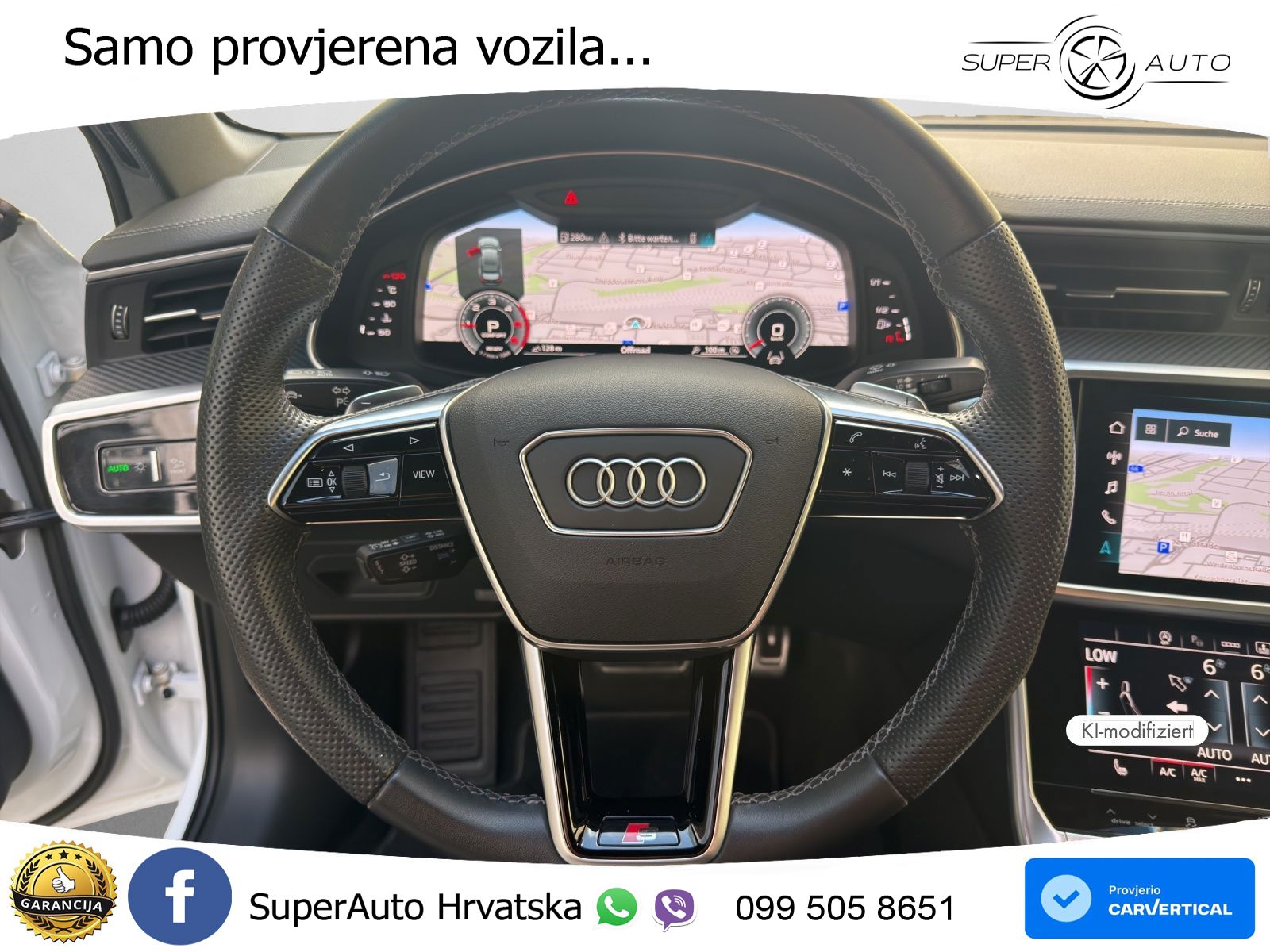 Audi A6 45 TDI V6 (245 KS) quattro ultra S tronic ZRAČNI+ACC+GR SJED+KAM+PANO