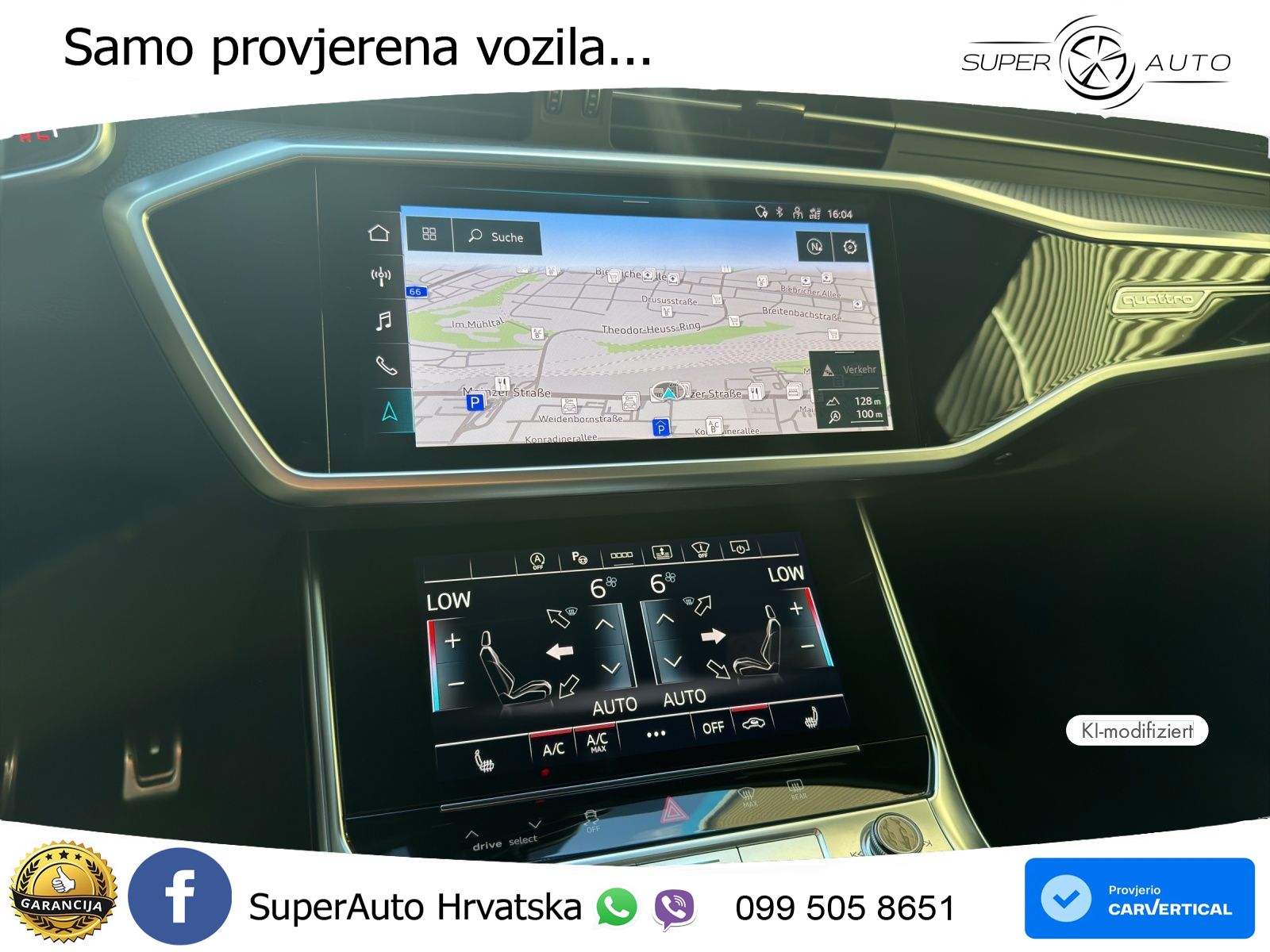 Audi A6 45 TDI V6 (245 KS) quattro ultra S tronic ZRAČNI+ACC+GR SJED+KAM+PANO