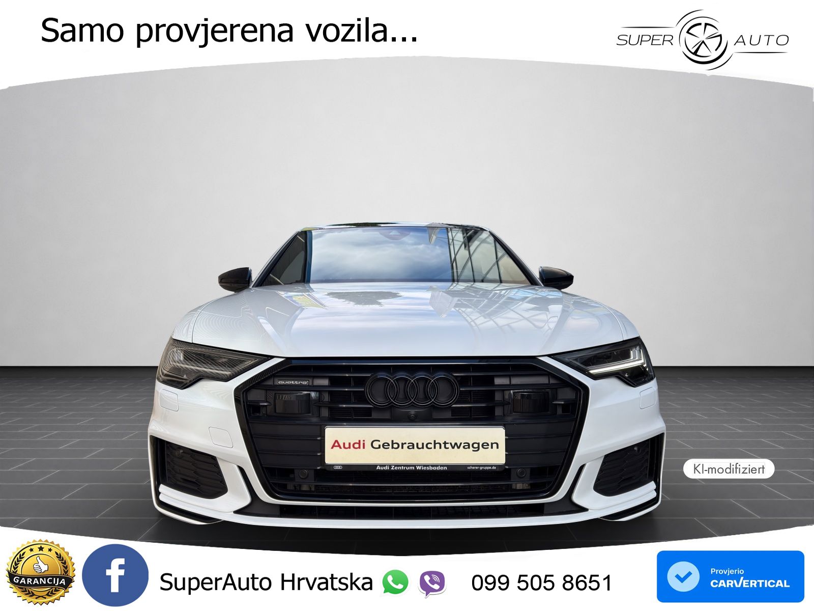 Audi A6 45 TDI V6 (245 KS) quattro ultra S tronic ZRAČNI+ACC+GR SJED+KAM+PANO