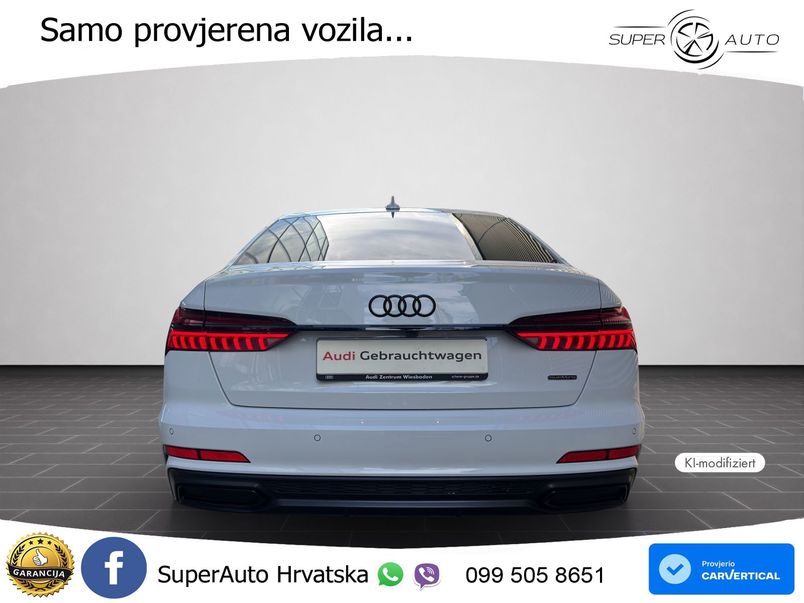 Audi A6 45 TDI V6 (245 KS) quattro ultra S tronic ZRAČNI+ACC+GR SJED+KAM+PANO