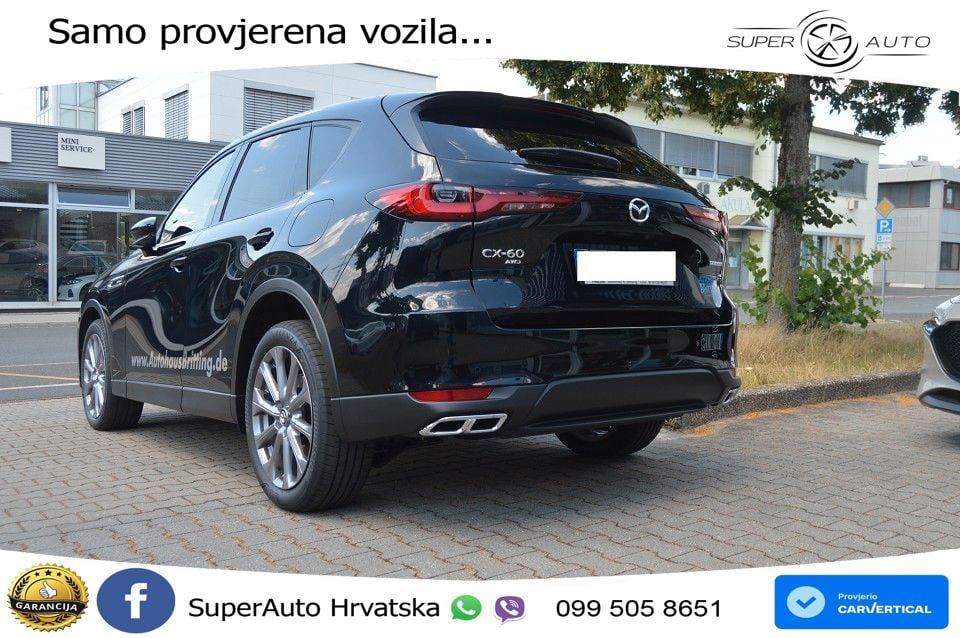 Mazda CX-60 3.3 e-Skyactiv D (254 KS) AWD Automatic LED+GR SJED+ACC