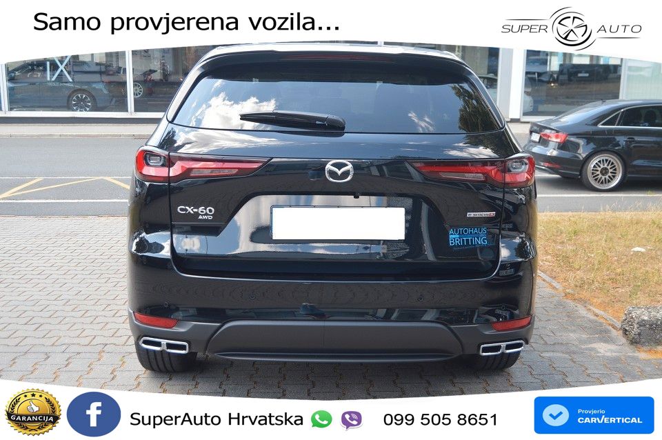 Mazda CX-60 3.3 e-Skyactiv D (254 KS) AWD Automatic LED+GR SJED+ACC