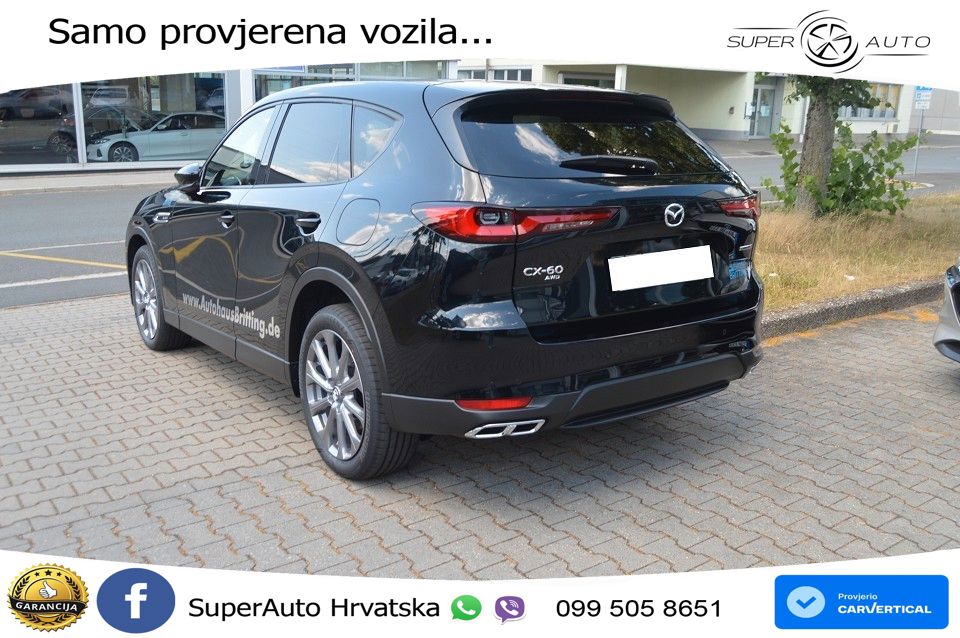Mazda CX-60 3.3 e-Skyactiv D (254 KS) AWD Automatic LED+GR SJED+ACC