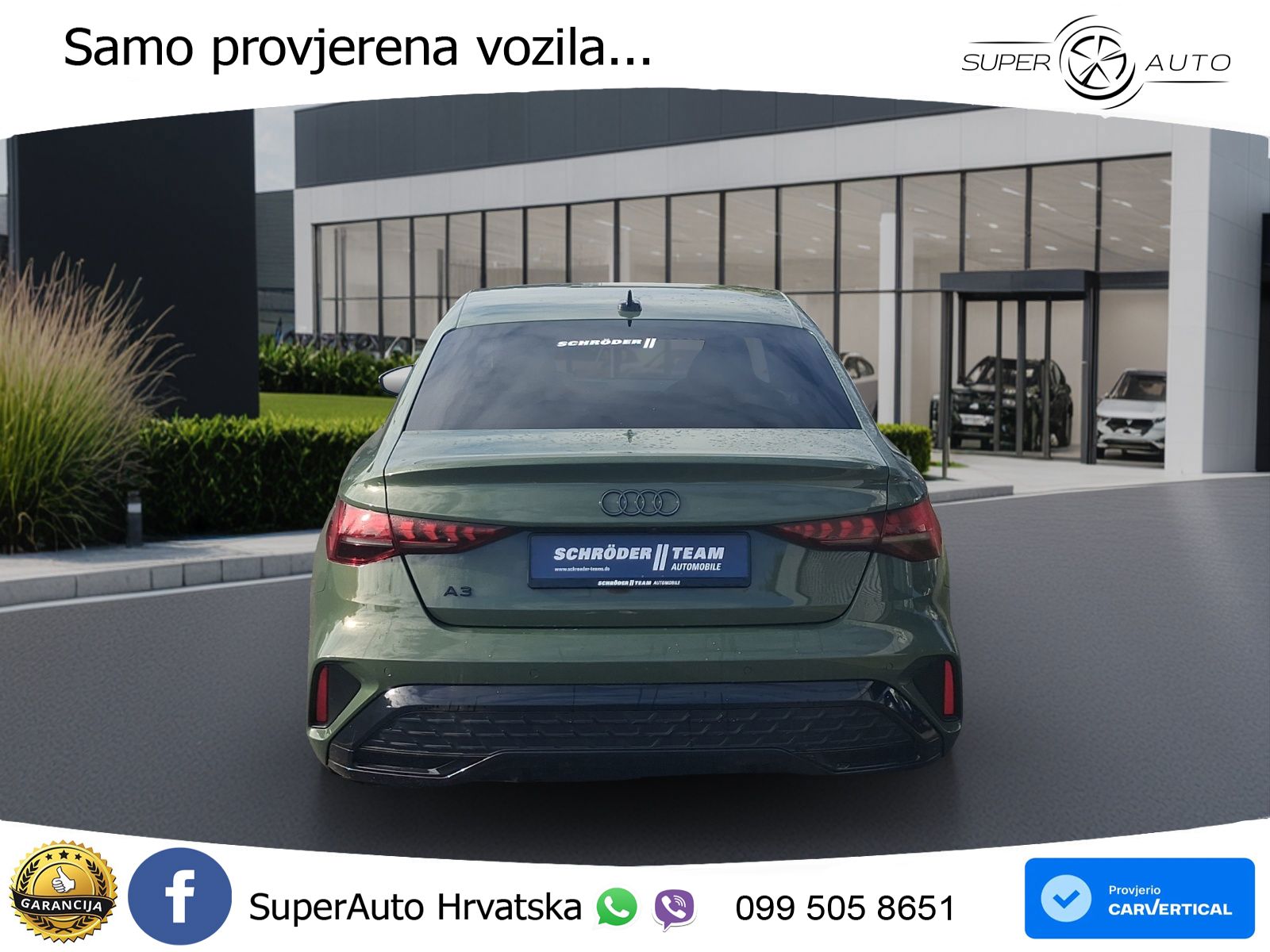 Audi A3 Limuzina 35 TFSI (150 KS) S tronic S line LED+GR SJED+ACC