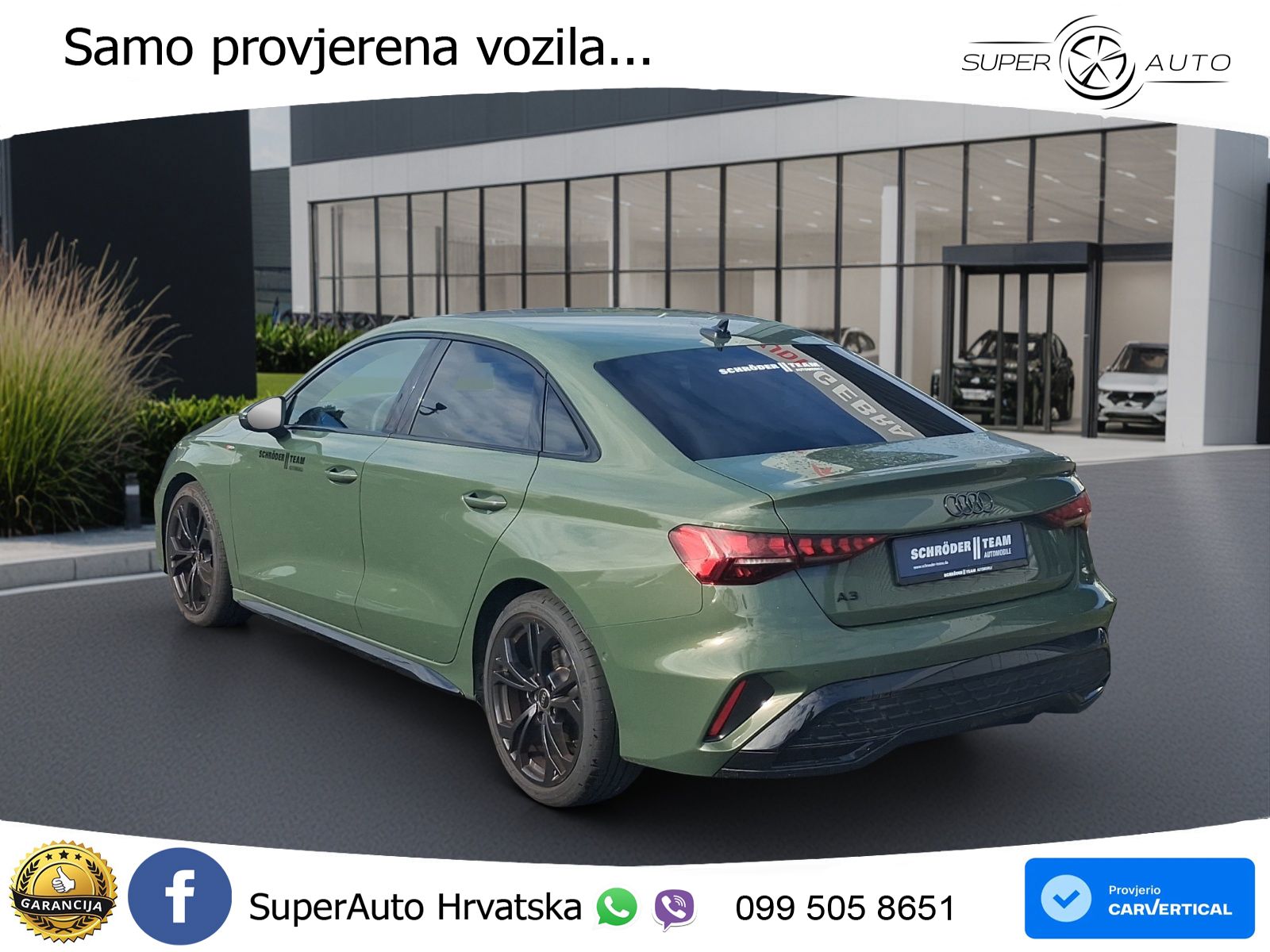 Audi A3 Limuzina 35 TFSI (150 KS) S tronic S line LED+GR SJED+ACC