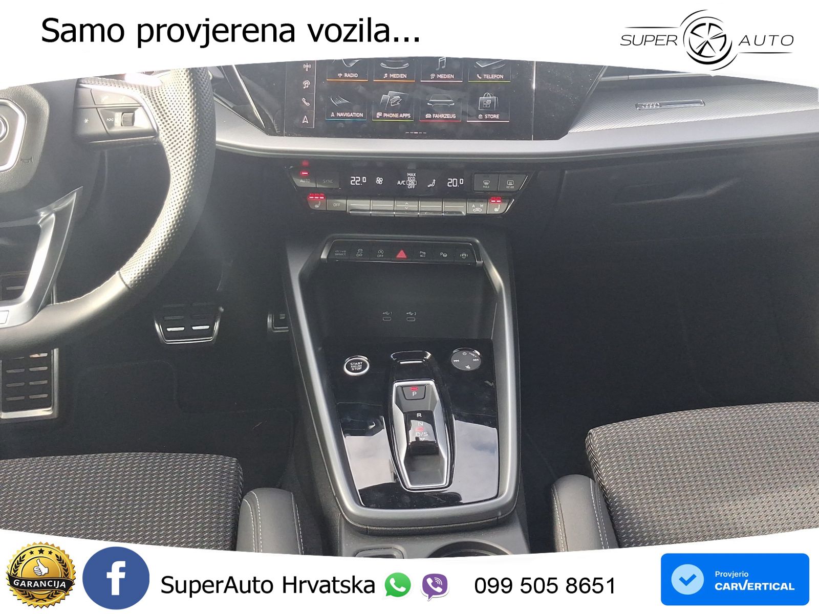 Audi A3 Limuzina 35 TFSI (150 KS) S tronic S line LED+GR SJED+ACC
