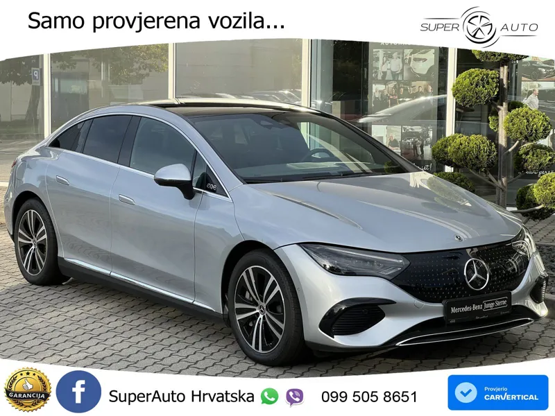 Mercedes EQE 350 98 kWh (292 KS) ACC+HEAD+GR SJED+360+PANO