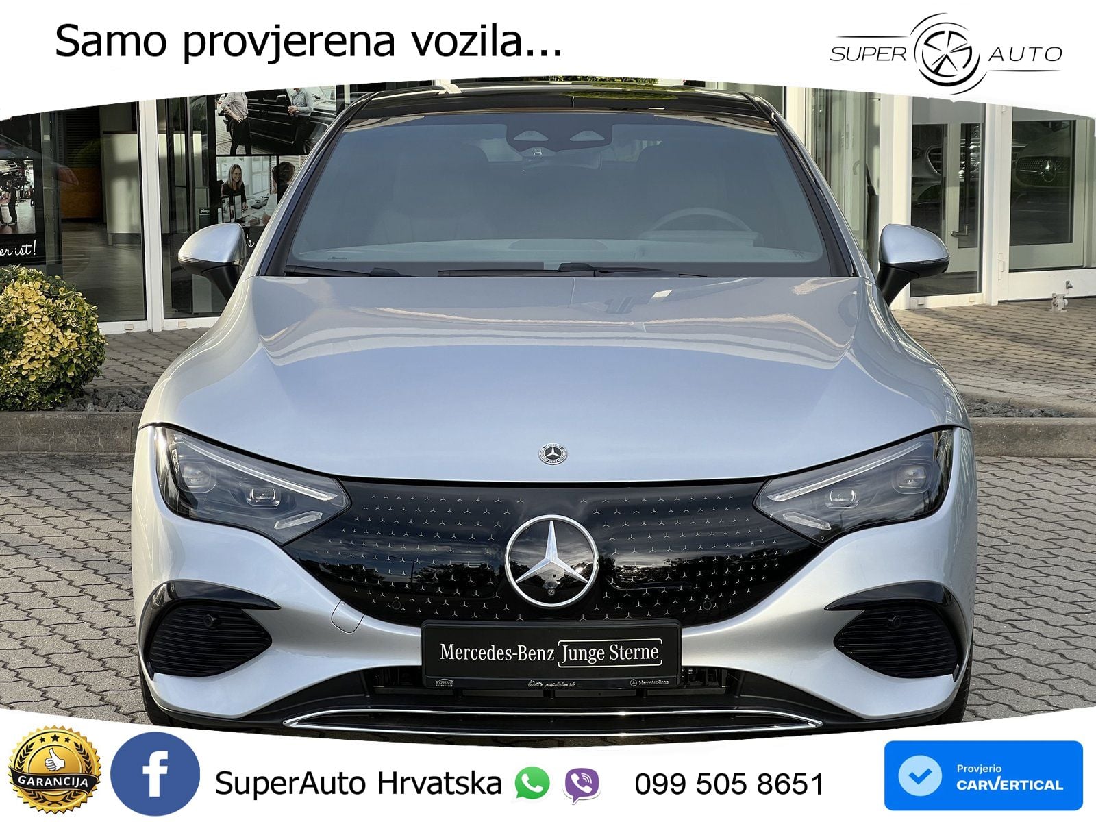 Mercedes EQE 350 98 kWh (292 KS) ACC+HEAD+GR SJED+360+PANO