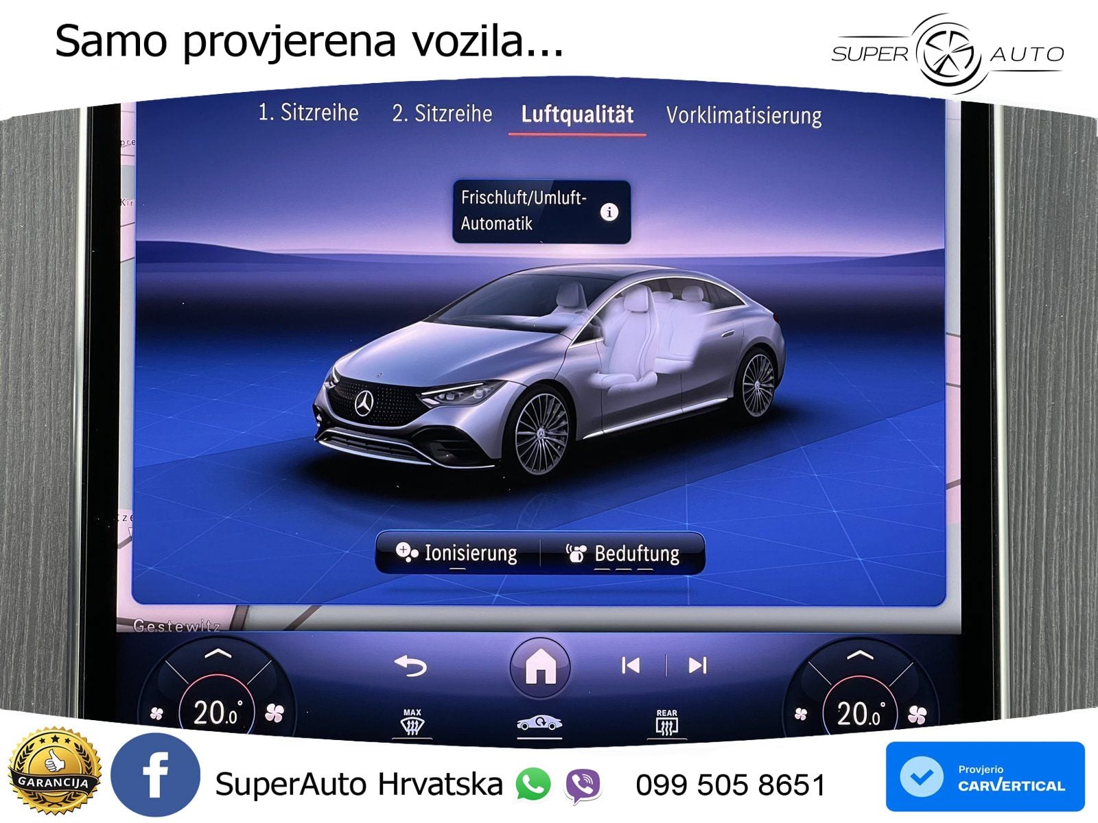 Mercedes EQE 350 98 kWh (292 KS) ACC+HEAD+GR SJED+360+PANO