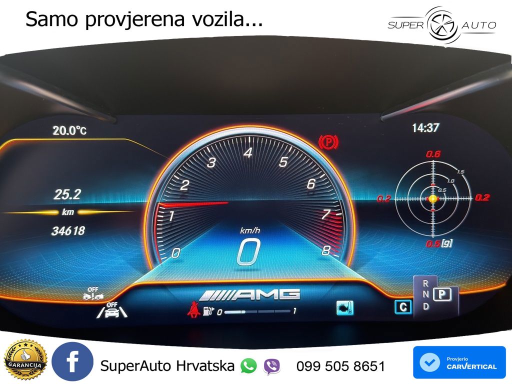 Mercedes GLC Coupe AMG 63 V8 (476 KS) 4MATIC+ MCT