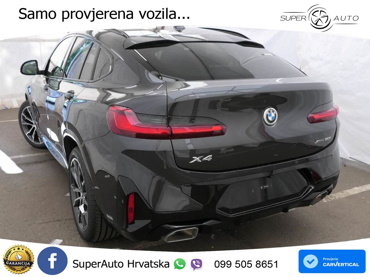 BMW X4 30i (245 KS) xDrive Steptronic M Sport LED+GR SJED+ACC
