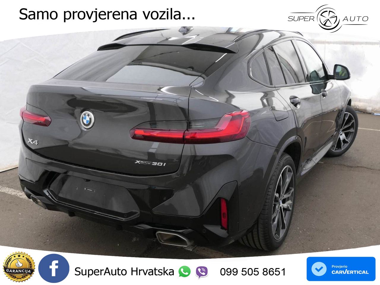 BMW X4 30i (245 KS) xDrive Steptronic M Sport LED+GR SJED+ACC