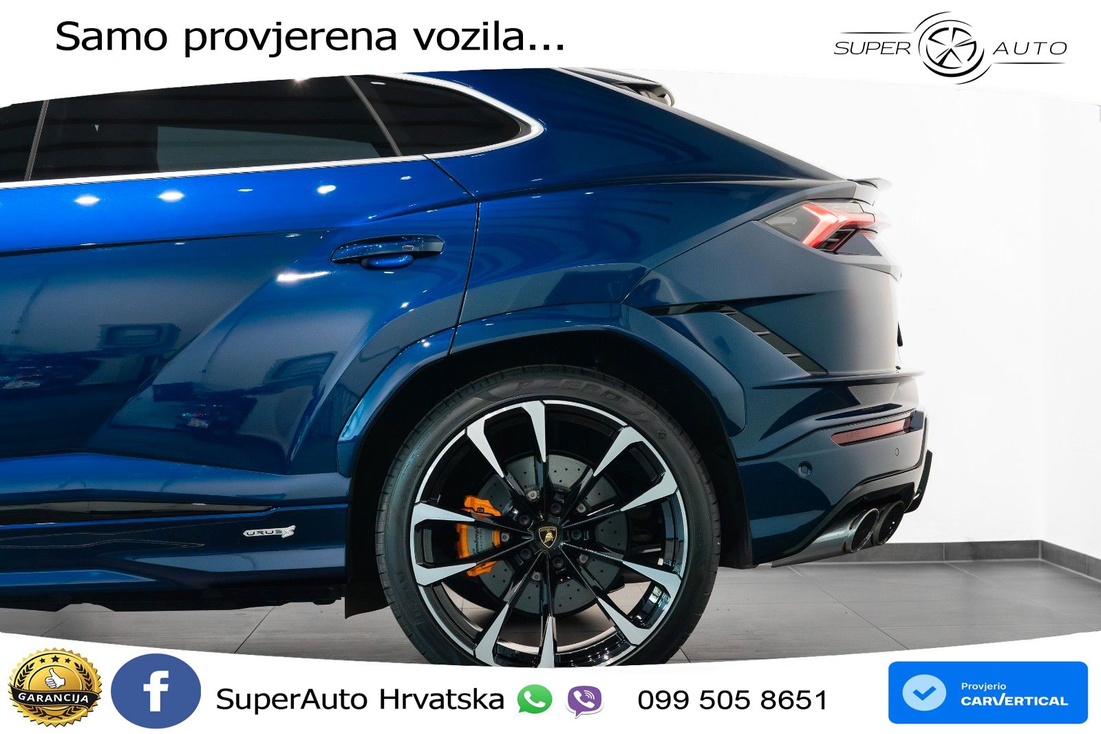 Lamborghini Urus S 4.0 V8 (666 KS) 4WD Automatic LED+GR SJED+ACC