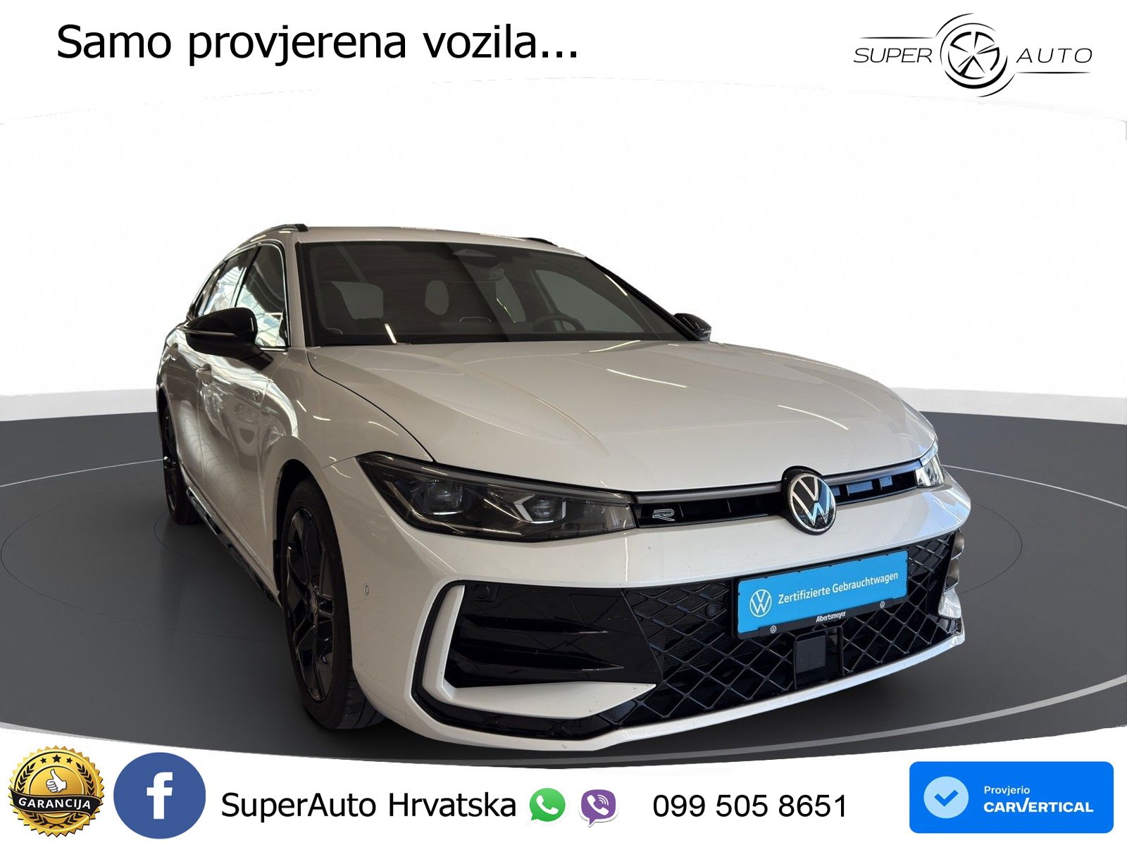 Volkswagen Passat Variant 2.0 TDI (193 KS) 4MOTION DSG R-Line LED+GR SJED+ACC