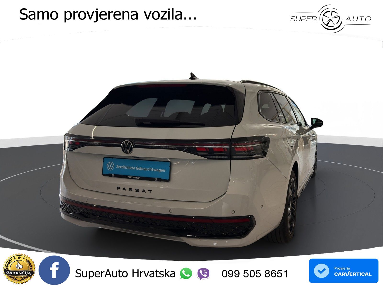 Volkswagen Passat Variant 2.0 TDI (193 KS) 4MOTION DSG R-Line LED+GR SJED+ACC