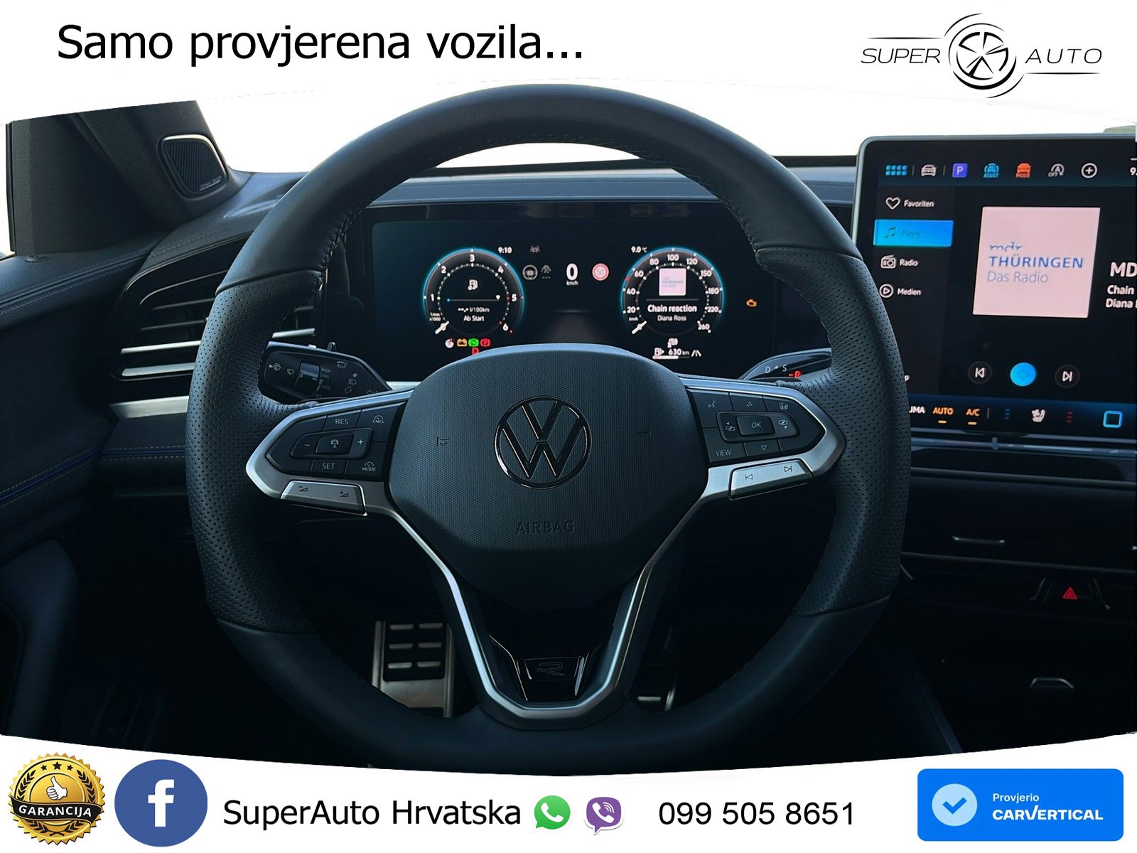 Volkswagen Passat Variant 2.0 TDI (193 KS) 4MOTION DSG R-Line LED+GR SJED+ACC