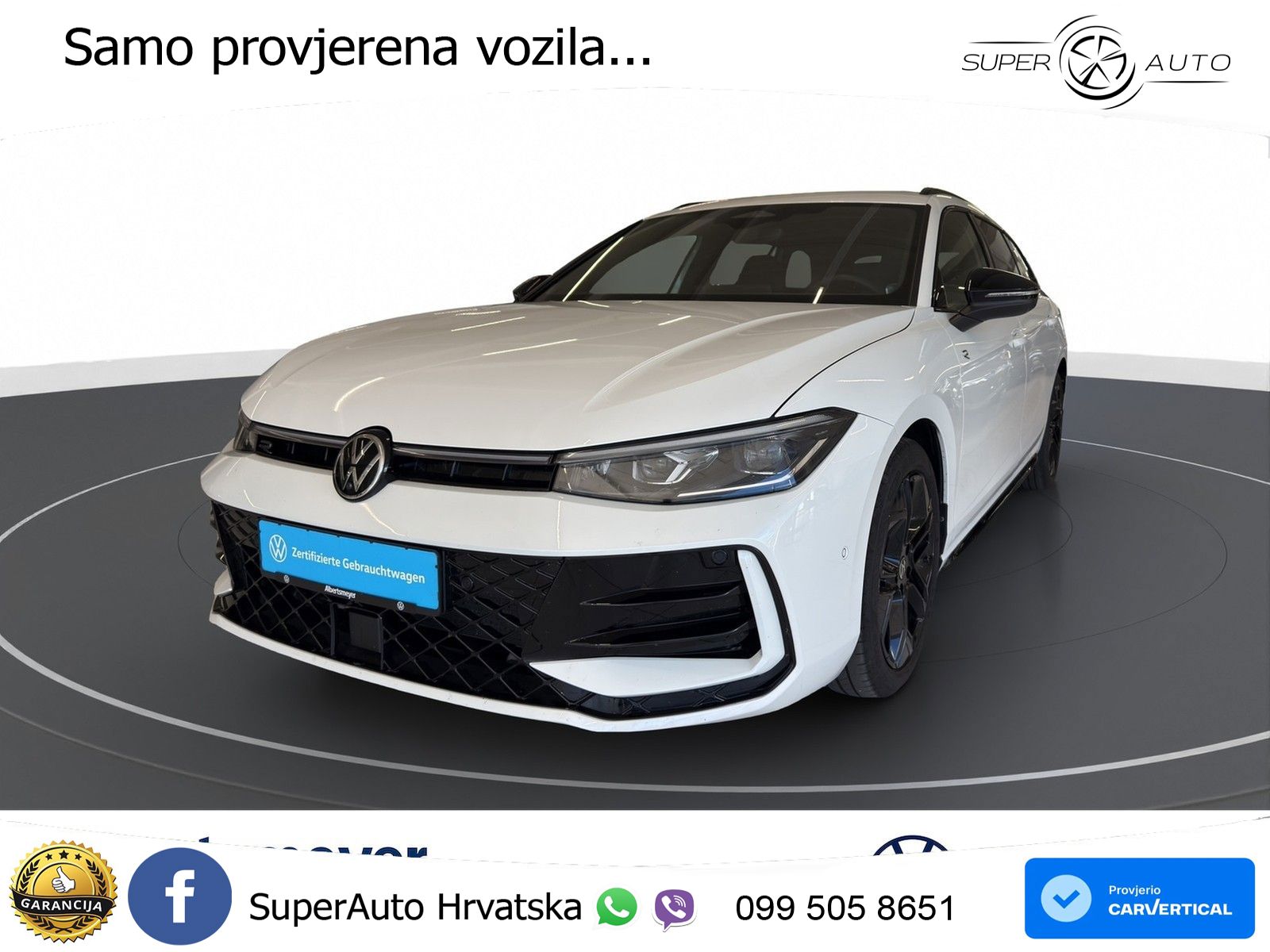 Volkswagen Passat Variant 2.0 TDI (193 KS) 4MOTION DSG R-Line LED+GR SJED+ACC