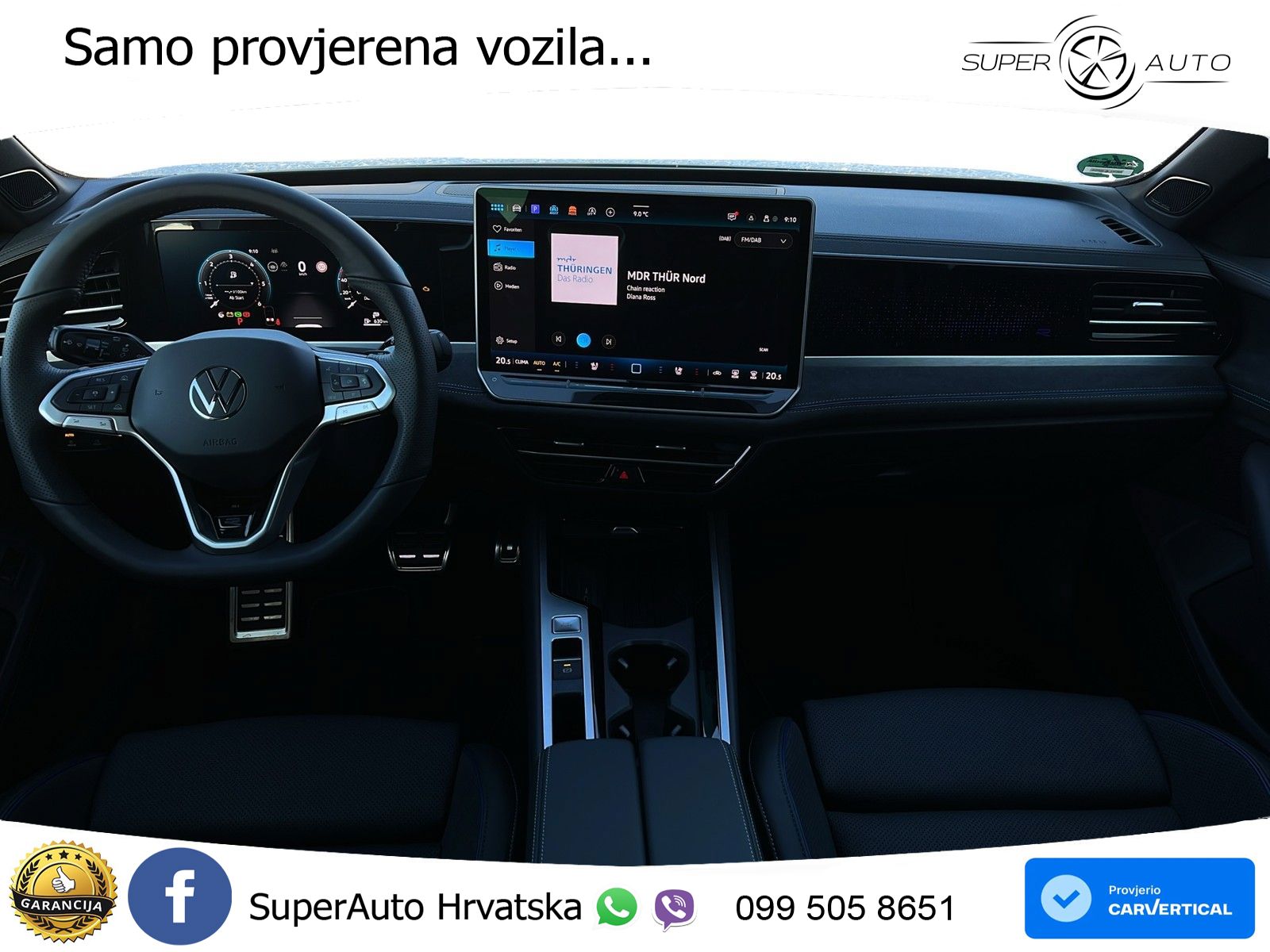 Volkswagen Passat Variant 2.0 TDI (193 KS) 4MOTION DSG R-Line LED+GR SJED+ACC