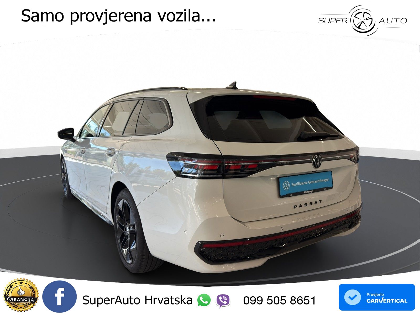 Volkswagen Passat Variant 2.0 TDI (193 KS) 4MOTION DSG R-Line LED+GR SJED+ACC