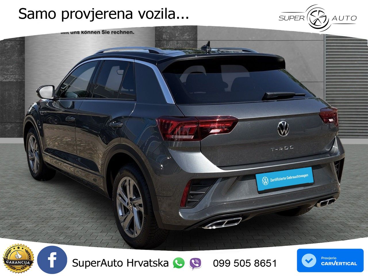 Volkswagen T-Roc I 1.5 TSI (150 KS) DSG LED+GR SJED+ACC