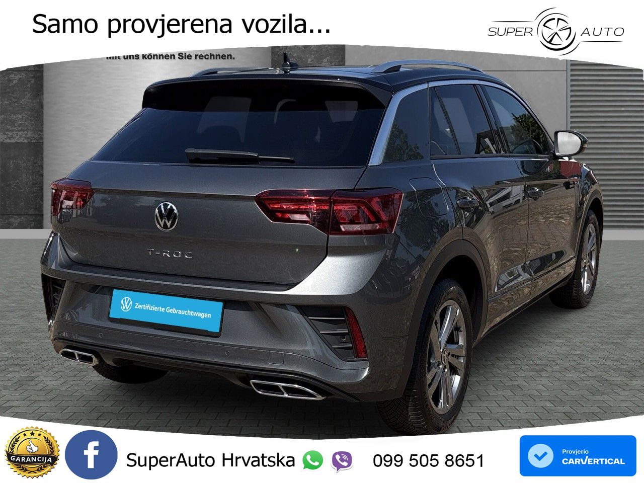 Volkswagen T-Roc I 1.5 TSI (150 KS) DSG LED+GR SJED+ACC
