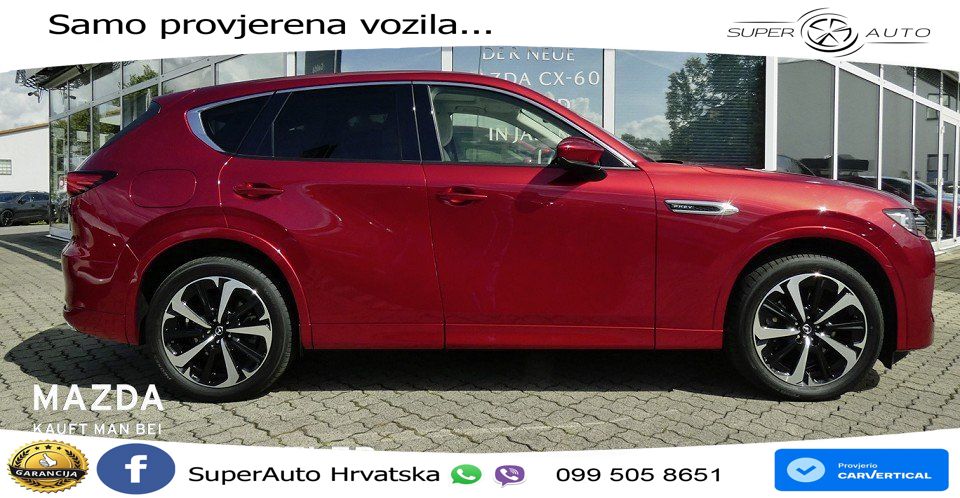 Mazda CX-60 2.5 e-Skyactiv (328 KS) AWD Automatic MATRIX+GR SJED+KAM