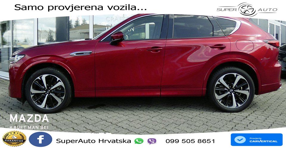 Mazda CX-60 2.5 e-Skyactiv (328 KS) AWD Automatic MATRIX+GR SJED+KAM