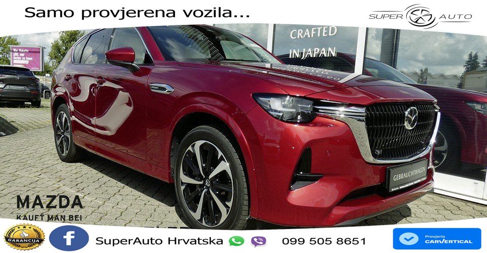 Mazda CX-60 2.5 e-Skyactiv (328 KS) AWD Automatic MATRIX+GR SJED+KAM