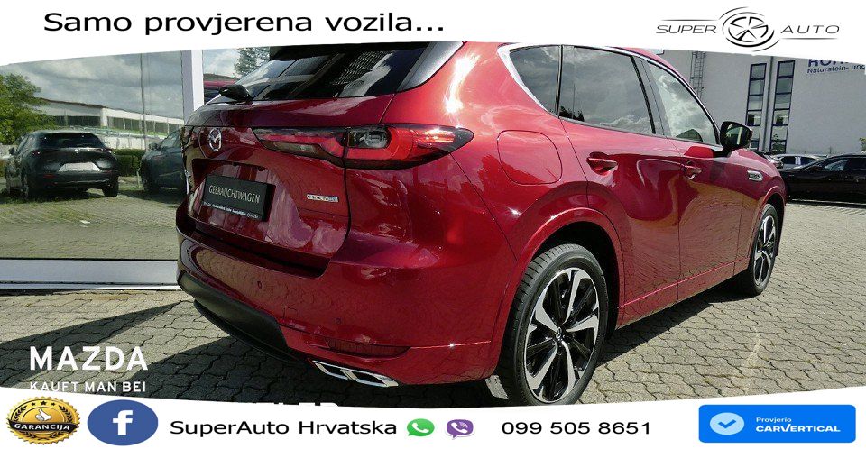 Mazda CX-60 2.5 e-Skyactiv (328 KS) AWD Automatic MATRIX+GR SJED+KAM