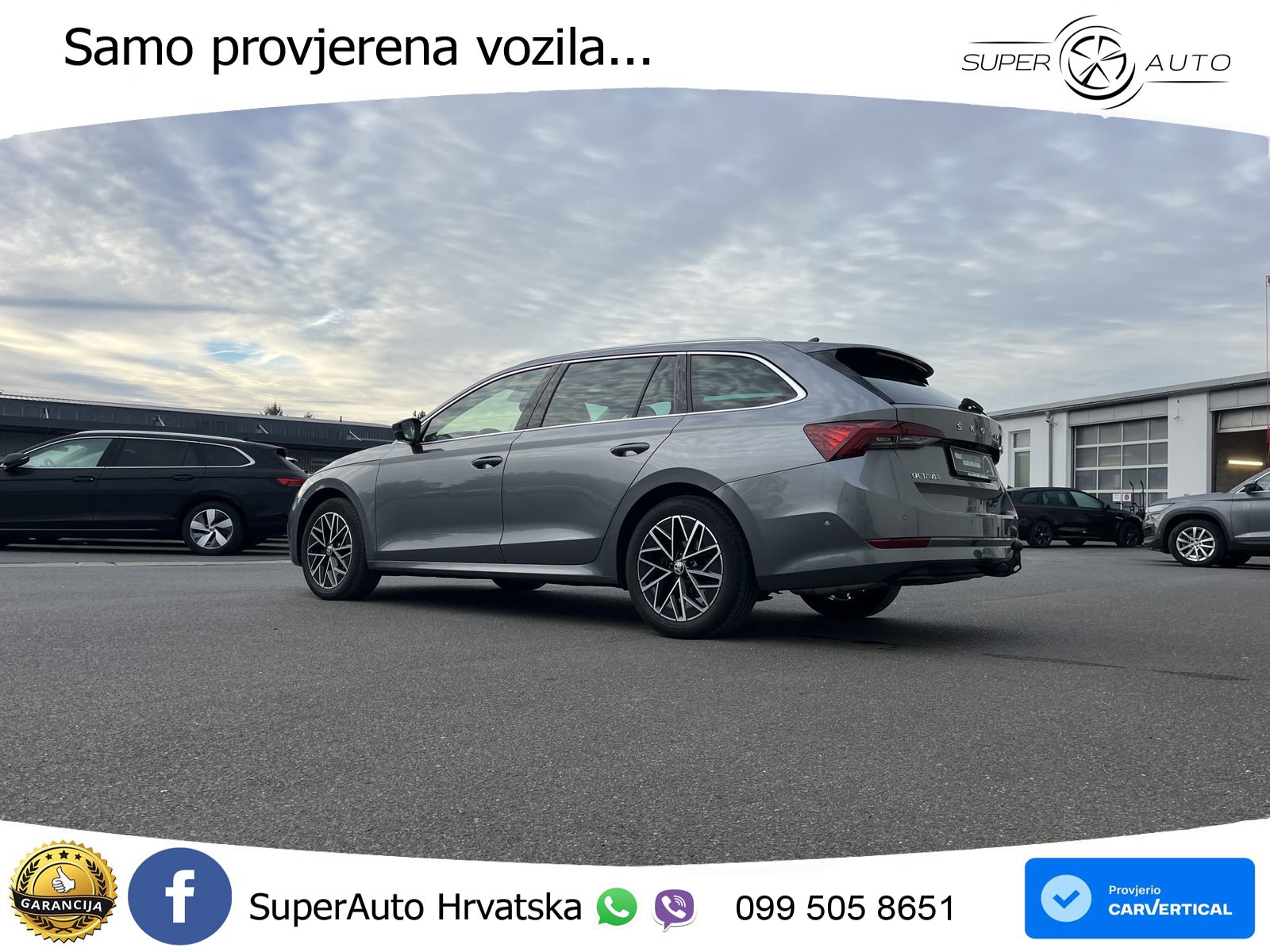 Škoda Octavia Combi 2.0 TDI (150 KS) 4x4 DSG LED+GR SJED+ACC