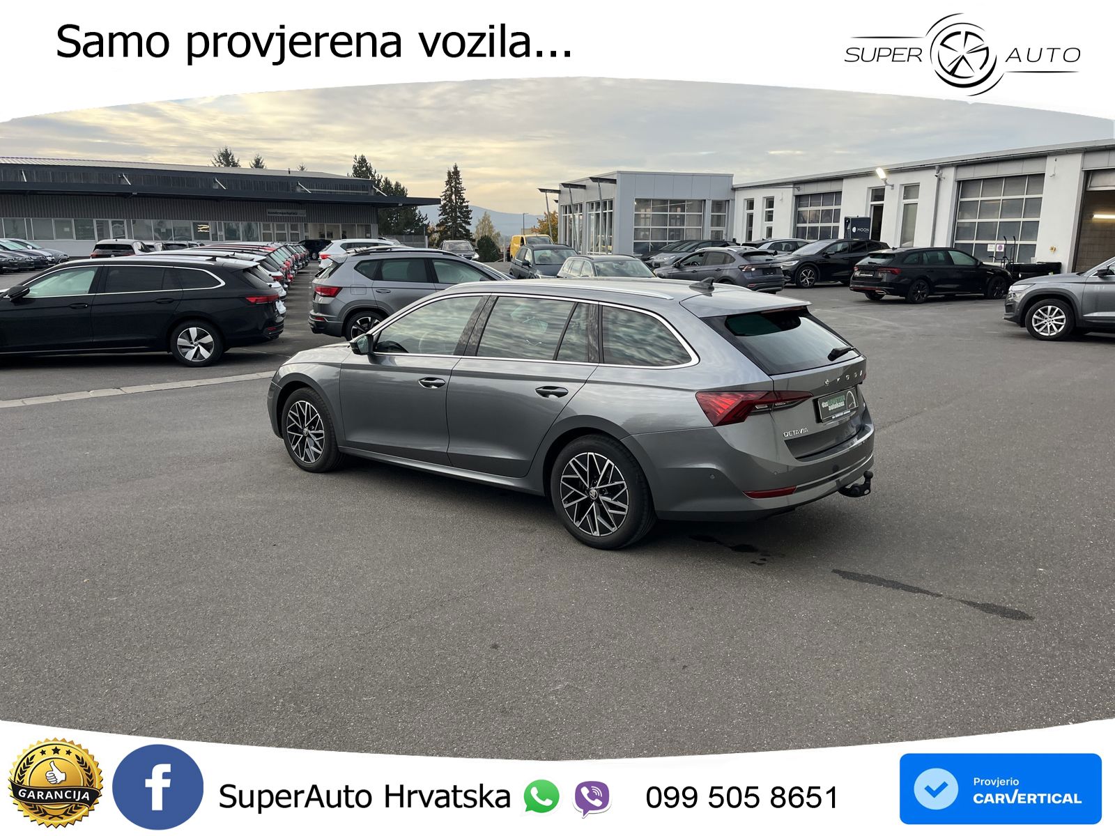 Škoda Octavia Combi 2.0 TDI (150 KS) 4x4 DSG LED+GR SJED+ACC