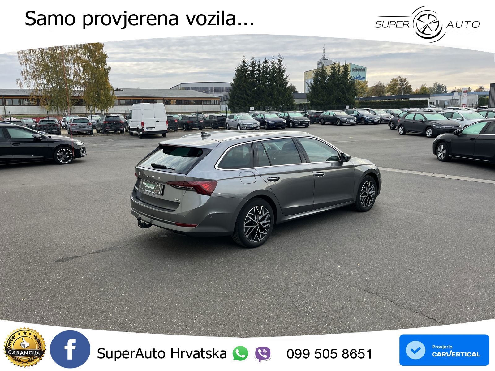 Škoda Octavia Combi 2.0 TDI (150 KS) 4x4 DSG LED+GR SJED+ACC