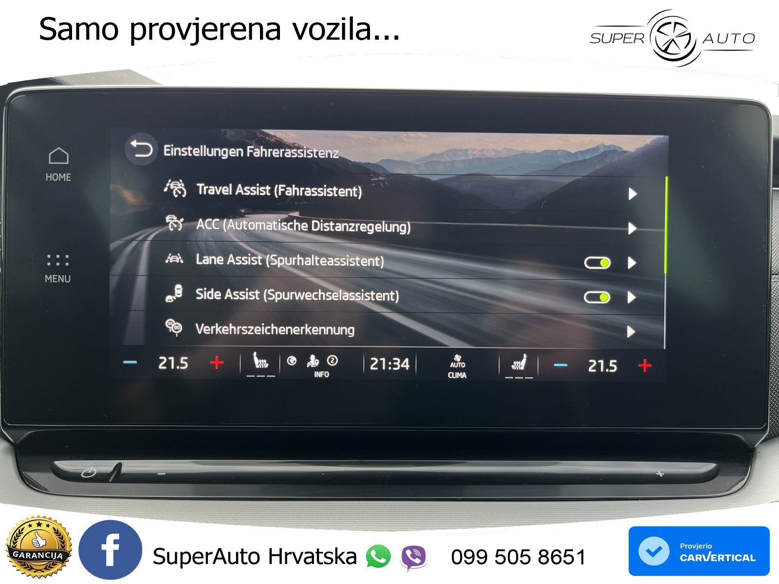 Škoda Octavia Combi 2.0 TDI (150 KS) 4x4 DSG LED+GR SJED+ACC