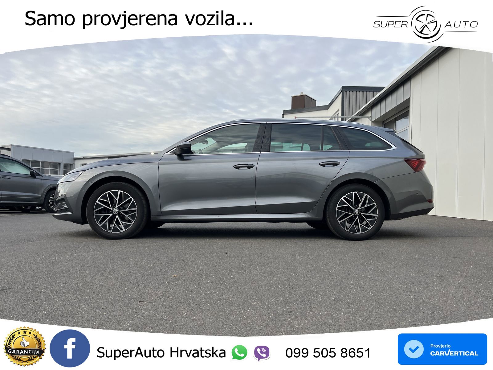 Škoda Octavia Combi 2.0 TDI (150 KS) 4x4 DSG LED+GR SJED+ACC