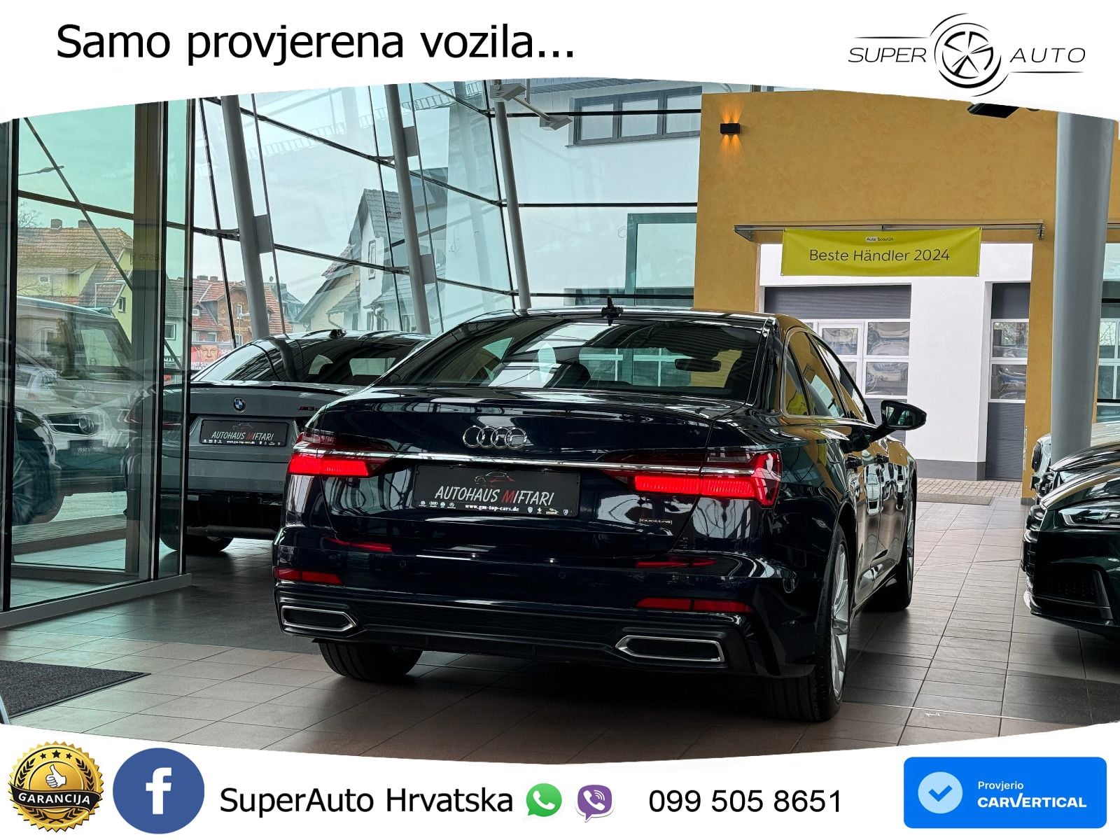 Audi A6 50 TDI V6 (286 KS) quattro tiptronic S line LED+GR SJED+ACC