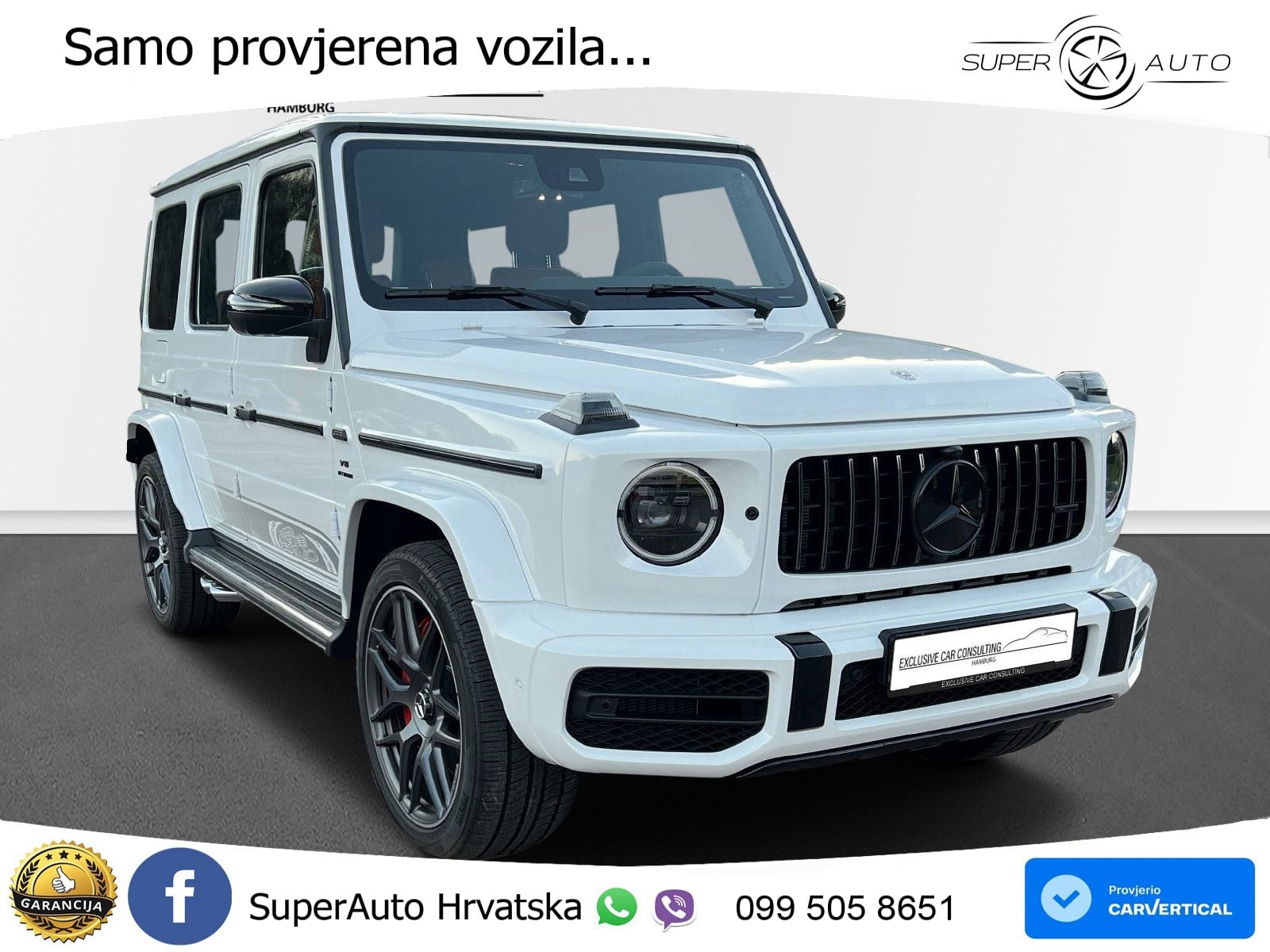 Mercedes AMG G 63 Long V8 (585 KS) 4MATIC 9G-TRONIC AMG SPEEDSHIFT TCT LED+GR SJED+ACC