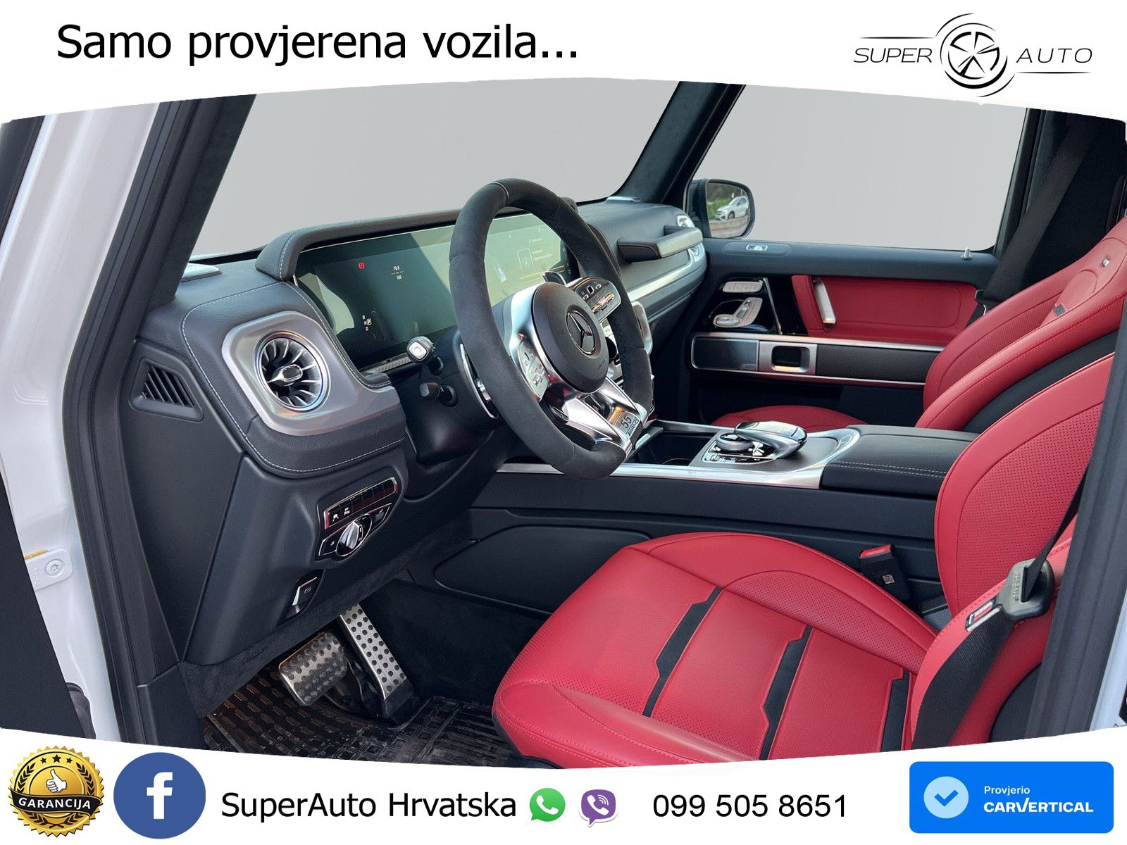 Mercedes AMG G 63 Long V8 (585 KS) 4MATIC 9G-TRONIC AMG SPEEDSHIFT TCT LED+GR SJED+ACC