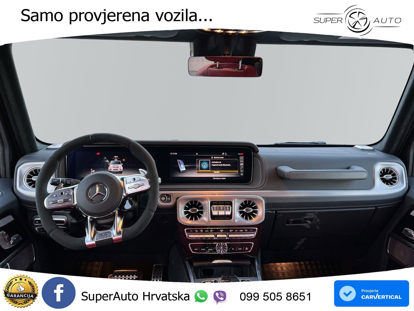Mercedes AMG G 63 Long V8 (585 KS) 4MATIC 9G-TRONIC AMG SPEEDSHIFT TCT LED+GR SJED+ACC